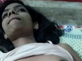 Fresh-faced Indian teen with a natural pussy gets fucked hard