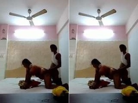 Tamil wife gets banged in doggy style position