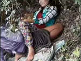 Mayanmar girl gets naughty in public with her dress on