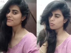 Cute Desi girl shows off her nude body in solo video