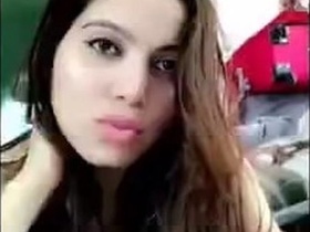 A stunning Desi woman in a steamy video