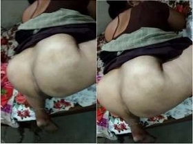 Indian wife enjoys anal fingering from her lover