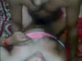 Desi couple enjoys passionate sex in the village