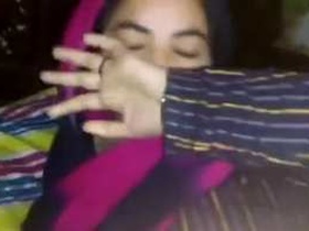 Indian Muslim beauty Mushra gets fucked hard by her boyfriend